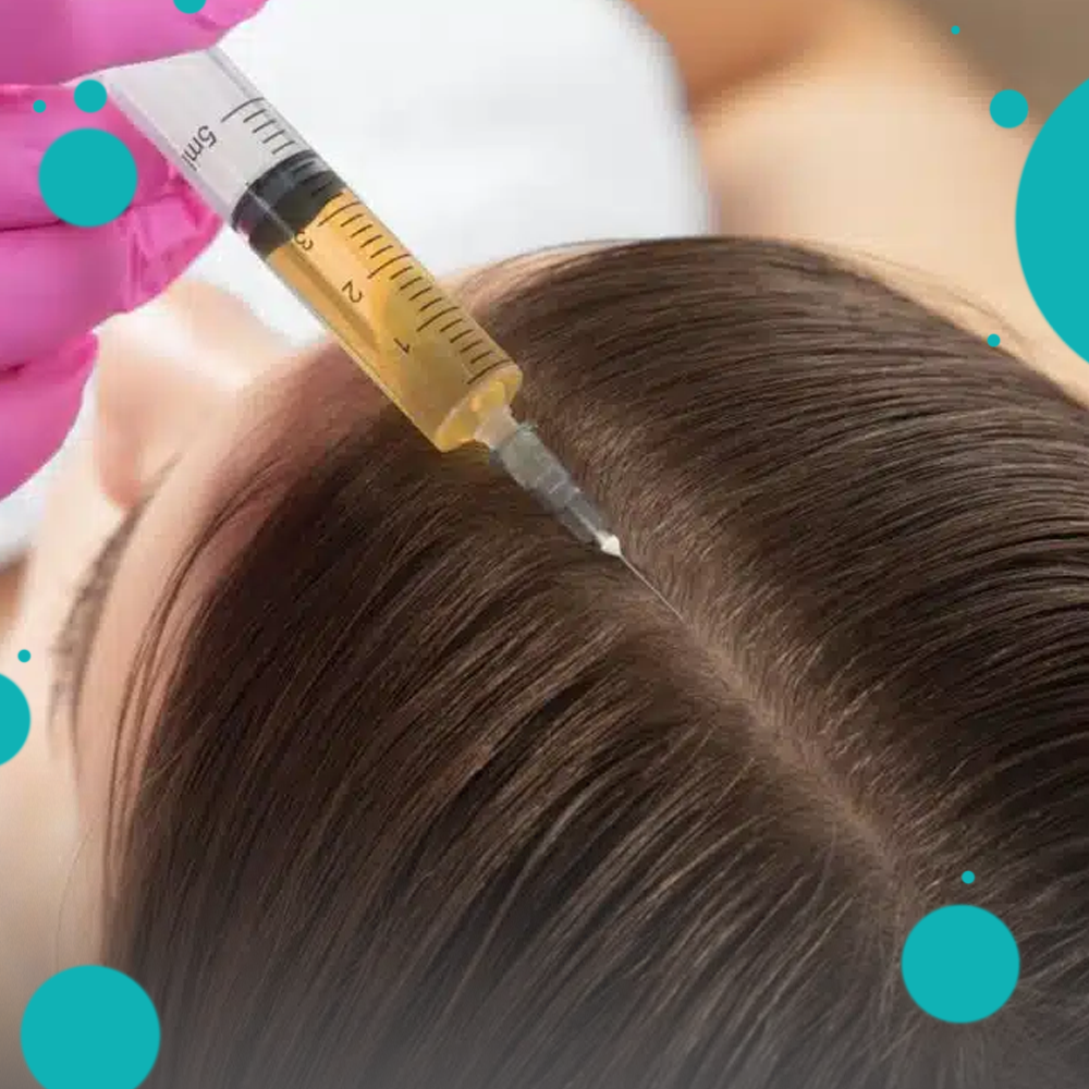 صالون اية وناية - جلسات علاجية للشعر