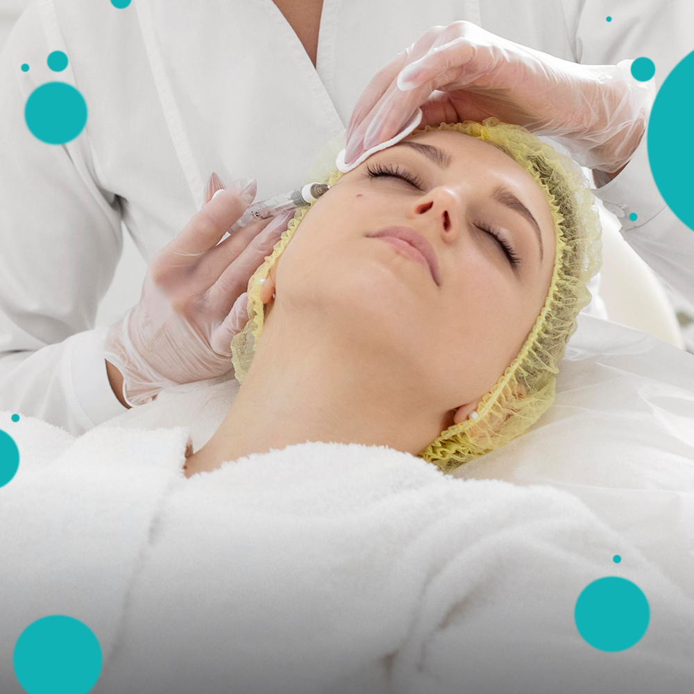 صالون اية وناية - جلسة بشرة